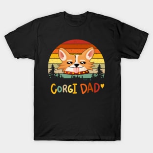 Corgi Dad  (45) T-Shirt